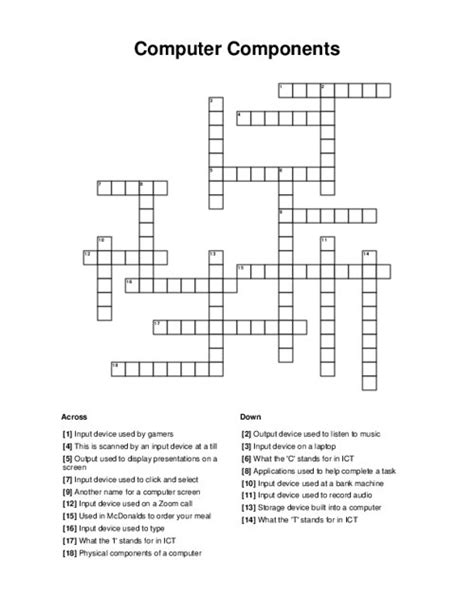 The Crossword Solver found 60 answers to "Port", 19 letters crossword clue. . Type of port on a pc crossword clue